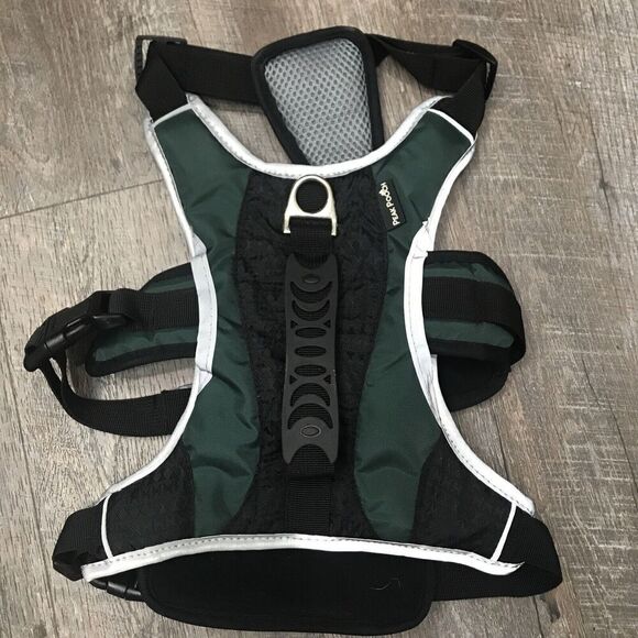 Peak Pooch No-Pull Reflective Padded Dog Harness Green S Chest - Picture 9 of 9